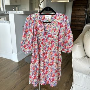BA&SH print dress -XS